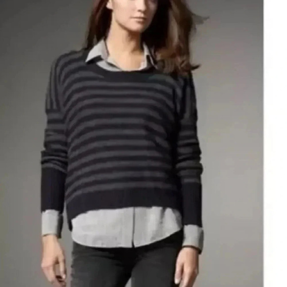 Vince Wool & Camel Blend Slouchy Knit Sweater - Picture 1 of 10